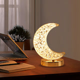 Modern Sophisticated Glamorous Galaxy Touch Night Lights Bedside | Shapes Moon Star Decoration | Exquisite Bedroom Atmosphere