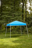 10x10 Pop Up Canopy Tent – Blue Slant Leg Steel Frame w/ Wheeled Bag, UV 50+ Outdoor Shade Shelter