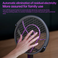 2 - in - 1 Multi Mosquito Killer. Retractable Angle Lamp. USB - Rechargeable. Bat - Repellent