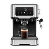 Chefman CraftBrew Espresso Machine 15-Bar w/ Steam Wand | Latte & Cappuccino Maker w/ Touch Controls – Stainless Steel