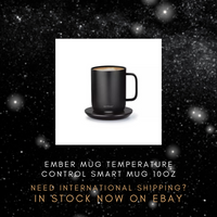 Ember Temperature Control Smart Mug 2, 10 Oz, App-Controlled Heated Coffee Mug with 80 Min Battery Life and Improved Design, Black