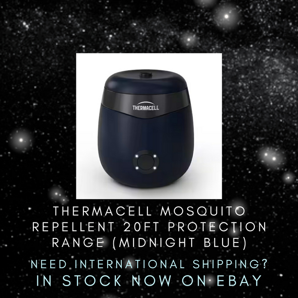Thermacell | Midnight Blue | USB Rechargeable Refillable Powerful Mosquito Repeller |20 ft. Range | Deet Free