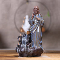 @BuyMartianHome | M633™ Jesus Smoke Backflow Incense Burner Creative Incense Burner Decoration