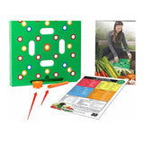 Max Garden Galax ™ | Efficient Gardening Tool | Seeding Square for Precise Seed and Plant Spacing | Planting Board Template