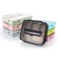 Your Fave Travel Merch | Stainless Steel Japanese Inspired Insulated Canteen Lunch Box | Gift for Adults & Students