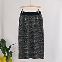 Sweater Knitted  Elastic High Waist Pencil Skirt | Autumn (Fall) & Winter Fashion | Gifts for Women