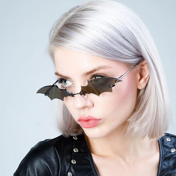 European & American Personality Bat Sunglasses: Colorful Street Style for Men & Women - Shop Now!