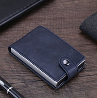Your Fave Travel Merch | Vegan Leather RFID Blocking Wallet Card & Cash Holder | Stack Up Pull Out Mini Cascading | Various Colors