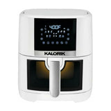 New Kalorik® 5 Qt Air Fryer w/ Ceramic Coating & Window LED Display | 10 Presets