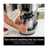 Ninja CREAMi Ice Cream Maker NC300 | 5 Programs Ice Cream, Sorbet & Milkshake Machine w/ 2 Pints – Gray