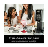 Ninja CREAMi Ice Cream Maker NC300 | 5 Programs Ice Cream, Sorbet & Milkshake Machine w/ 2 Pints – Gray