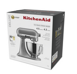 KitchenAid stand mixer box on a white background