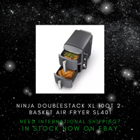 Ninja DoubleStack XL 2-Basket Air Fryer with 10 QT Capacity & 6-in-1 Functionality | NEW IN BOX