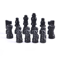 Brand New 32pcs Wooden Chess Pieces – Complete International Chess Set with Two Sizes for Chess Enthusiasts & Entertainment