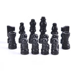 Brand New 32pcs Wooden Chess Pieces – Complete International Chess Set with Two Sizes for Chess Enthusiasts & Entertainment