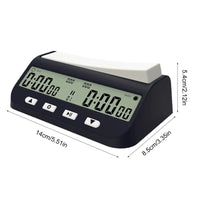 Digital Chess Clock – Professional Timer with Countdown, Delay, and Alarm Features for Chess Board Games