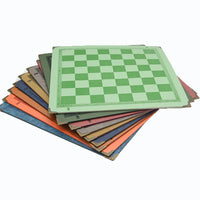 Vegan Leather Waterproof & Rollable Chess Board Rollable | Lightweight & Non Slip Chess Mat for Kids, Teens, Adults