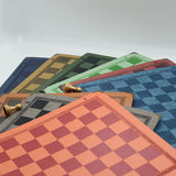 Vegan Leather Waterproof & Rollable Chess Board Rollable | Lightweight & Non Slip Chess Mat for Kids, Teens, Adults