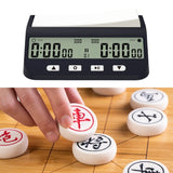 Digital Chess Clock – Professional Timer with Countdown, Delay, and Alarm Features for Chess Board Games