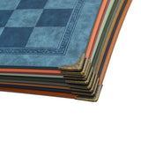 Vegan Leather Waterproof & Rollable Chess Board Rollable | Lightweight & Non Slip Chess Mat for Kids, Teens, Adults