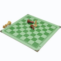 Vegan Leather Waterproof & Rollable Chess Board Rollable | Lightweight & Non Slip Chess Mat for Kids, Teens, Adults