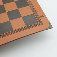 Vegan Leather Waterproof & Rollable Chess Board Rollable | Lightweight & Non Slip Chess Mat for Kids, Teens, Adults