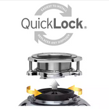 InSinkErator Quick Lock Mount QLM-00 Stainless Steel Disposal Flange