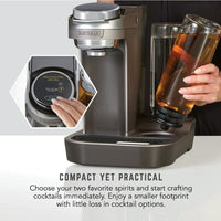 The Keurig of Cocktails : Premium Bartesian® Duet Cocktail Machine - Perfect Professional-Quality Drinks in Seconds | Effortless Entertaining