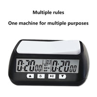 3-in-1 Multifunctional Portable Chess Clock – Digital Timer for Professional Chess Games & General Timing