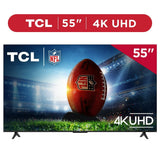 TCL 4-Series 55" 4K Roku TV - High Dynamic Range, Simple Remote, Endless Streaming