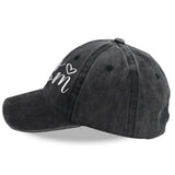 Boy Mom Hat For Women, Mother's Day Birthday Mama Gifts, Adjustable Embroidered Wash Cotton Baseball Cap