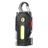 @MaxGardenGalax | Multifunction Rechargeable Emergency Keychain Light, 400LM COB LED Work Light for Camping, Car Safety, Repairs, and Outdoor Use