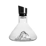 For Wine Lovers | @BuyMartianHome Luxury Iceberg Waterfall Wine Decanter | 1000ml Lead-Free Crystal Glass with Dual Filtration | Premium Barware for Enhanced Wine Experience