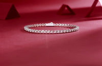 @BuyMartianJewelry | Starlight Mosan-Style Diamond Bracelet – S925 Sterling Silver Tennis Bracelet | Luxury Fashion Jewelry
