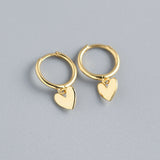Love Heart Earrings Premium Temperament Earrings Jewelry
