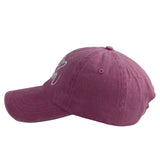 Girl Mom Hats Mothers Birthday Gifts For Women, Adjustable Embroidered Wash Pink Cotton Baseball Cap