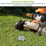 @MaxGardenGalax | 4-Pack Solar Ground Lights for Pathway, Lawn, Patio, Deck, and Driveway, Waterproof In-Ground Outdoor LED Landscape Lights