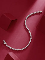 @BuyMartianJewelry | Starlight Mosan-Style Diamond Bracelet – S925 Sterling Silver Tennis Bracelet | Luxury Fashion Jewelry