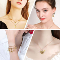 200Pcs Gold Charms Bulk Antique Gold Charms For Jewelry Making Charm Bracelet Necklace Earrings DIY Craft Making