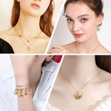 200Pcs Gold Charms Bulk Antique Gold Charms For Jewelry Making Charm Bracelet Necklace Earrings DIY Craft Making