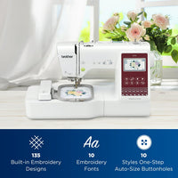 Discover Creative Freedom: Brother SE725 Embroidery Machine w/ Wireless LAN Technology