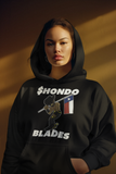 Shondo Blades ™ Unisex Hooded Sweatshirt | Sizes Up To 5X