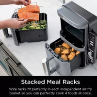 Ninja DoubleStack XL 2-Basket Air Fryer with 10 QT Capacity & 6-in-1 Functionality | NEW IN BOX