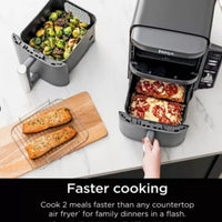 Ninja DoubleStack XL 2-Basket Air Fryer with 10 QT Capacity & 6-in-1 Functionality | NEW IN BOX