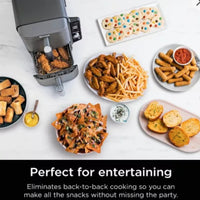 Ninja DoubleStack XL 2-Basket Air Fryer with 10 QT Capacity & 6-in-1 Functionality | NEW IN BOX