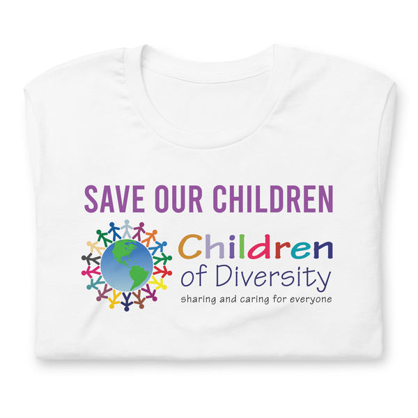 Save Our Children | Diversity T-Shirt (Sizes S - 5XL)
