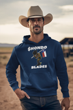 Shondo Blades ™ Unisex Hooded Sweatshirt | Sizes Up To 5X