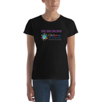 Save Our Children | Diversity Women's Short Sleeve T-Shirt (Sizes S - 2XL)