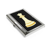 Buy Martian Merch ™ | Queen Chess Piece ( Crème de la Crème ) Business Card Holder | Legacy-Minded Individual ™