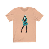 Buy Martian Merch ™ | The Saucy Martian ™ Mona Marlowe Kitsune T-Shirt + FREE Martian Music